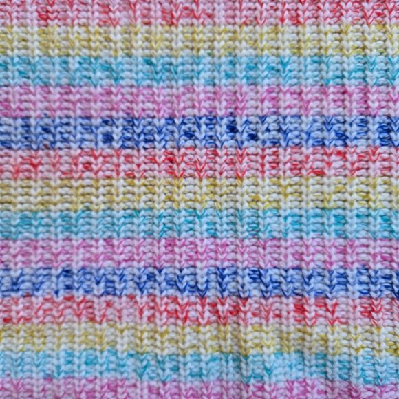 NWOT La Ligne Cherie Wool Cashmere Striped Pastel Sweater Medium - Picture 10 of 11